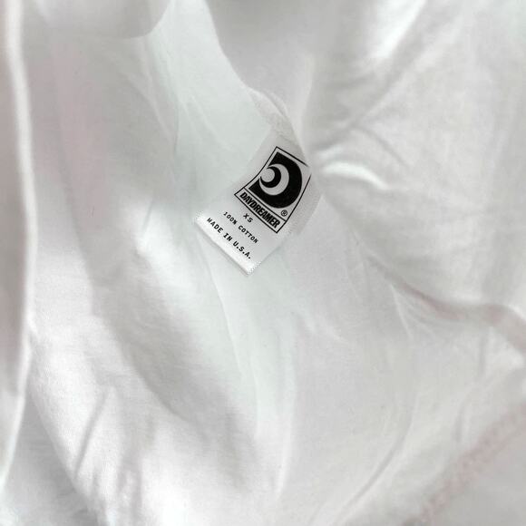 Daydreamer Rolling Stones Band Lick Crew Long Sleeve White XS NWOT - Picture 4 of 6